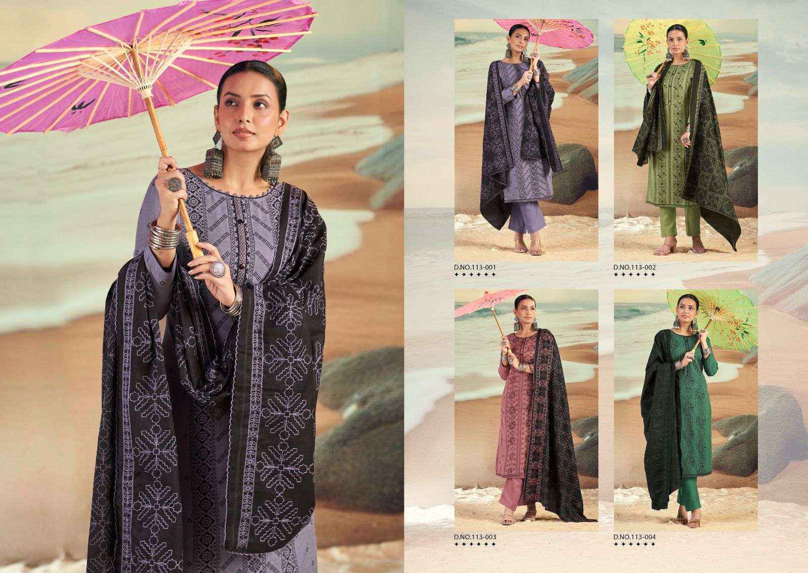 Radhika Fashion Azara Blossom Vol-16 Cotton Dress Material (4 pcs Catalogue)