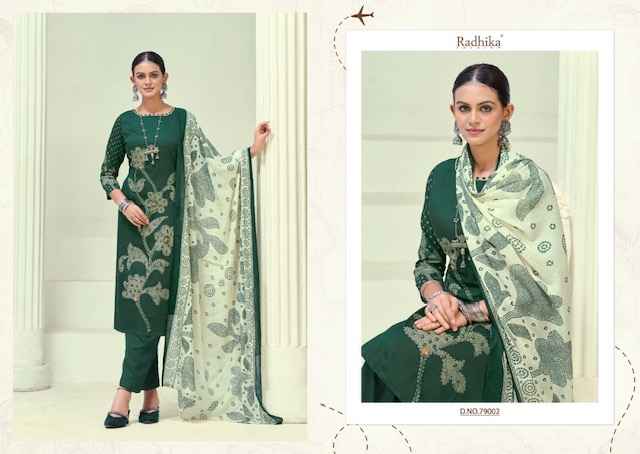 Radhika Fashion Azara Jivika Vol-5 Jam Cotton Dress Material (4 pcs Catalogue)