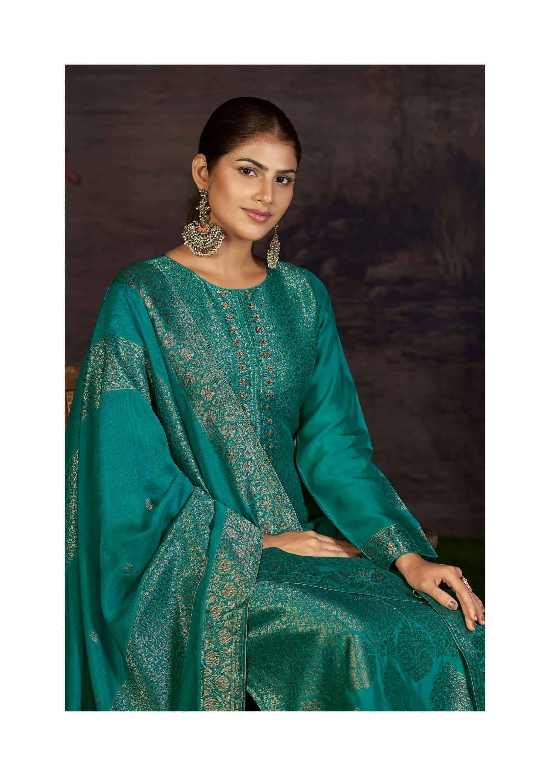 Sadhna Fashion Charvi Silk Dress Material (4 pcs Catalogue)