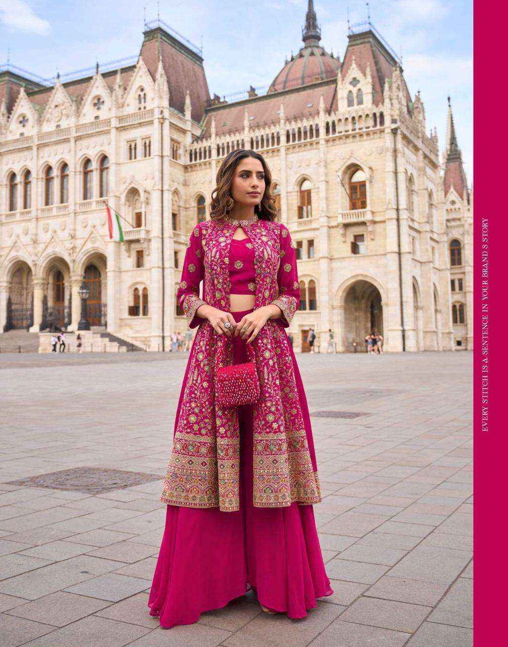 designer dresses wholesale in mumbai Sayuri Designer Sahira Georgette Readymade Dress Wholesale Online Mumbai