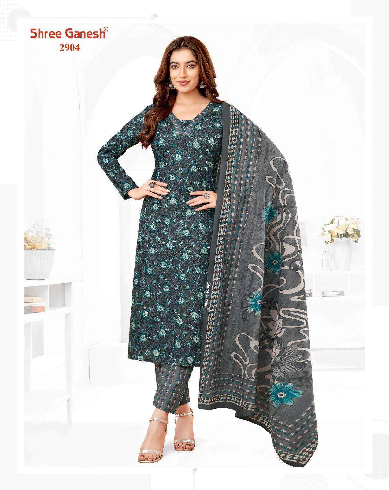 Shree Ganesh Samaiyra Vol-19 Readymade Cotton Dress (18 pcs catalog)