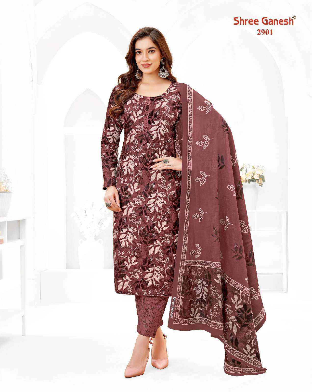 Shree Ganesh Samaiyra Vol-19 Readymade Cotton Dress (18 pcs catalog)