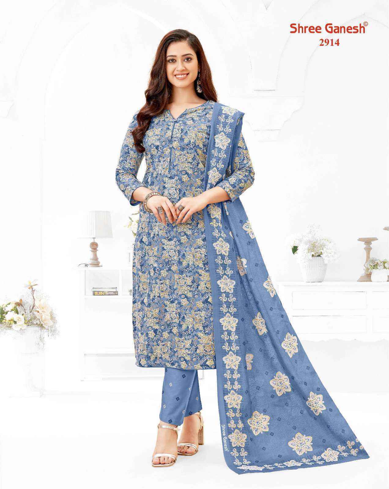 Shree Ganesh Samaiyra Vol-19 Readymade Cotton Dress (18 pcs catalog)