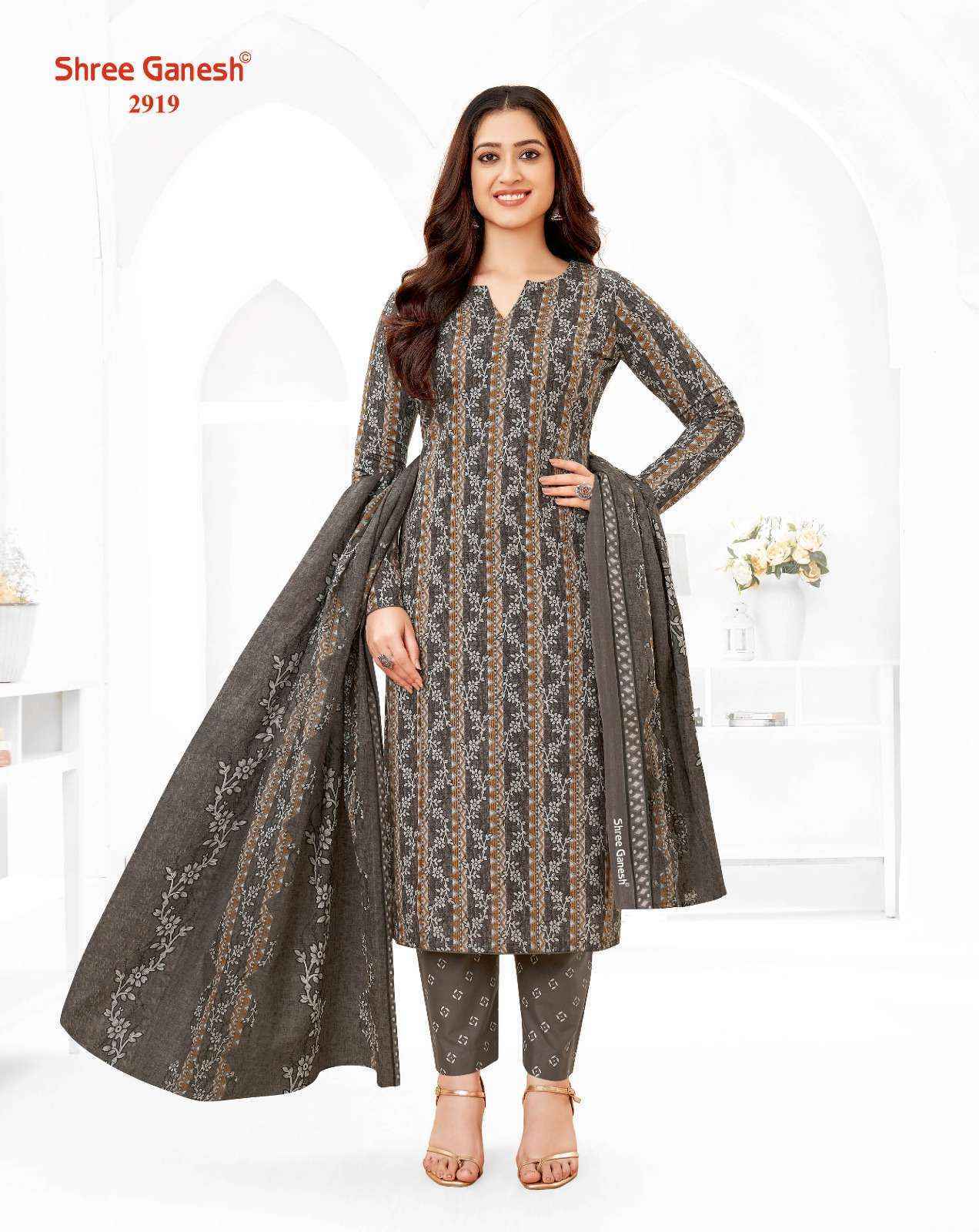 Shree Ganesh Samaiyra Vol-19 Readymade Cotton Dress (18 pcs catalog)