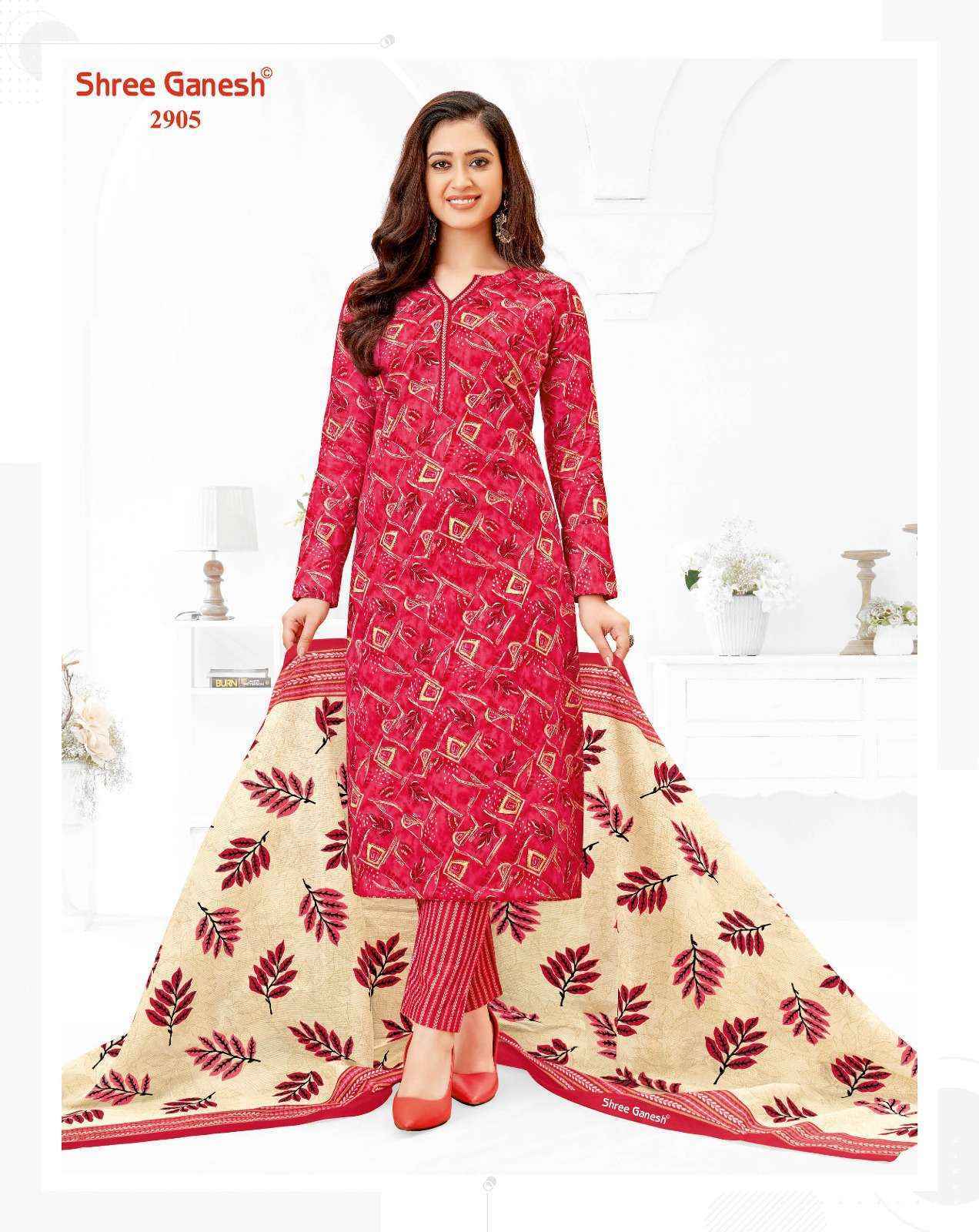 Shree Ganesh Samaiyra Vol-19 Readymade Cotton Dress (18 pcs catalog)