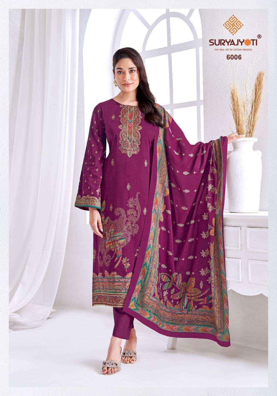 pallavi silk dress Suryajyoti Pallavi Vol-6 Jam Satin Dress Material Wholesale Online Mumbai  Surat