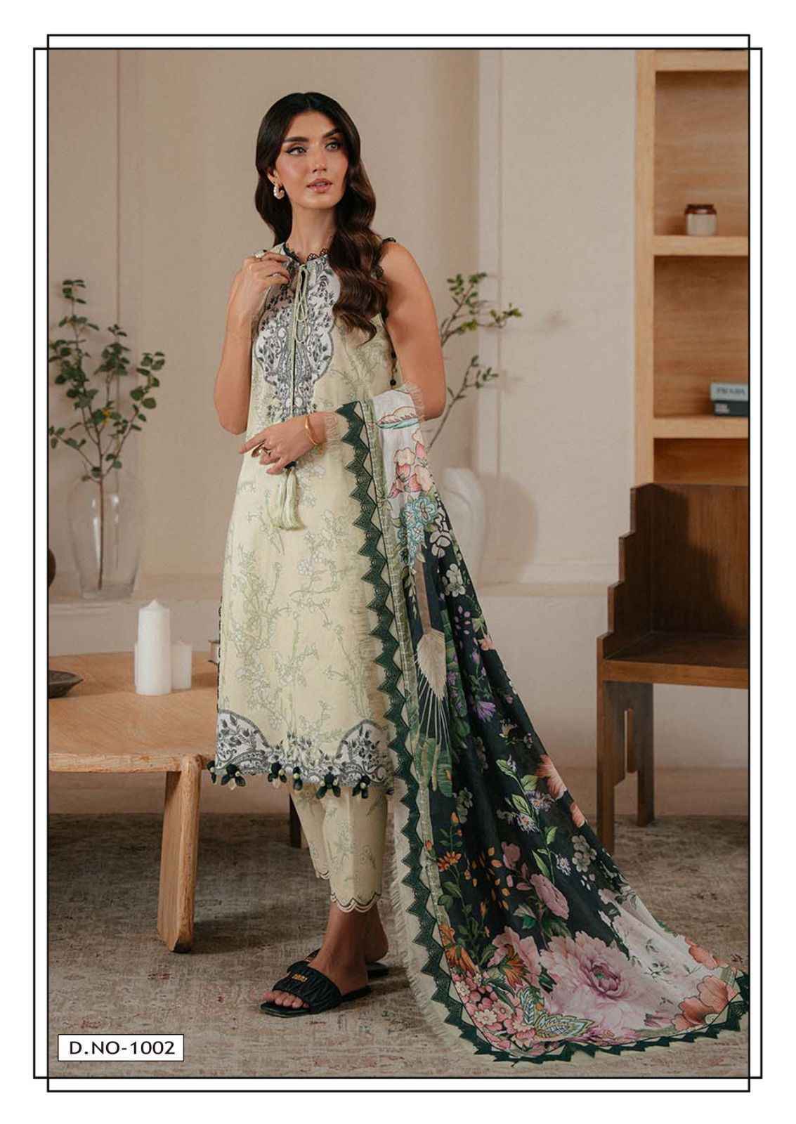 Hala Noor Bano Vol-1 Lawn Cotton Dress Material (6 pcs Catalogue)