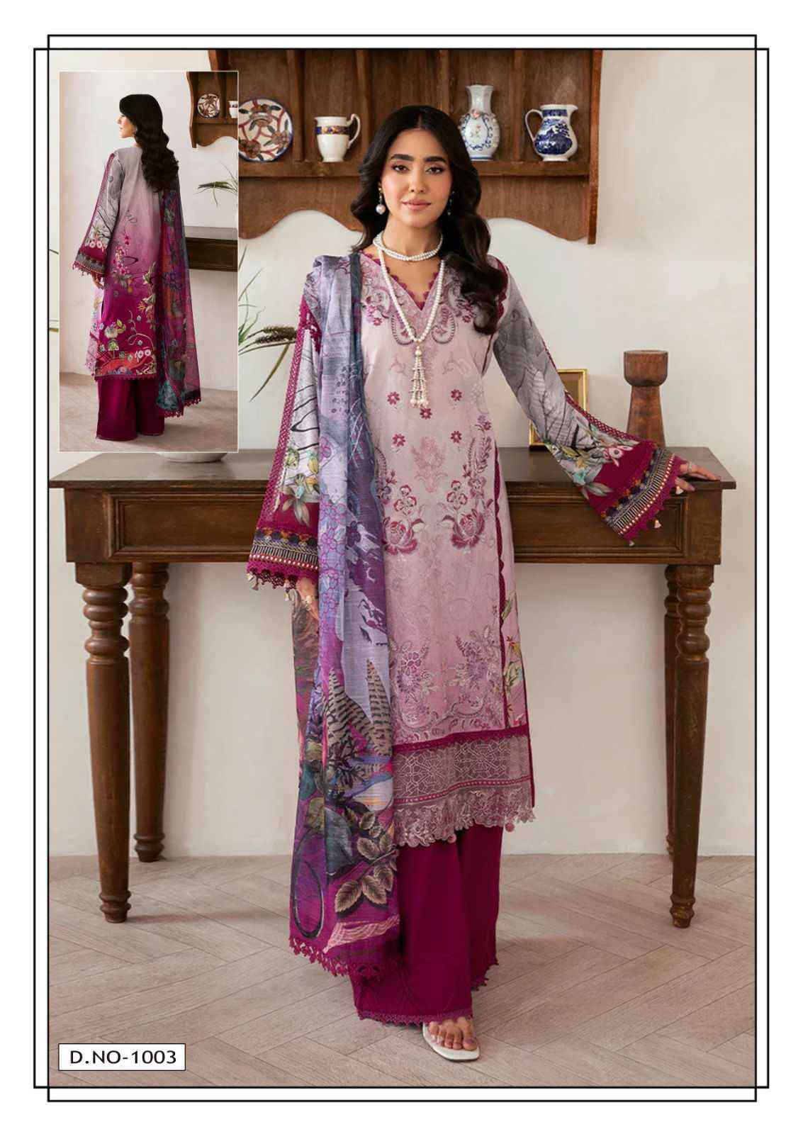 Hala Noor Bano Vol-1 Lawn Cotton Dress Material (6 pcs Catalogue)