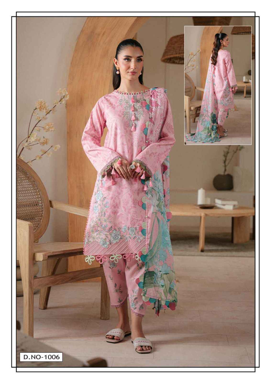 Hala Noor Bano Vol-1 Lawn Cotton Dress Material (6 pcs Catalogue)