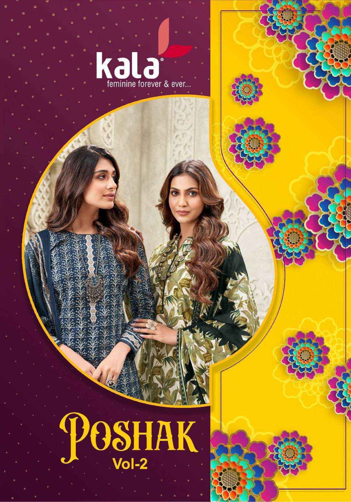 Kala Poshak Vol-2 Cotton Dress Material (12 pcs Catalogue)