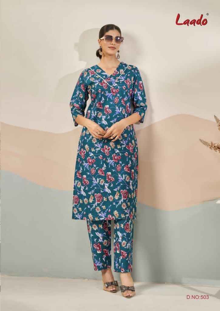 Laado Kavya Vol-5 Cotton Co Ord Set (8 pcs Catalogue)