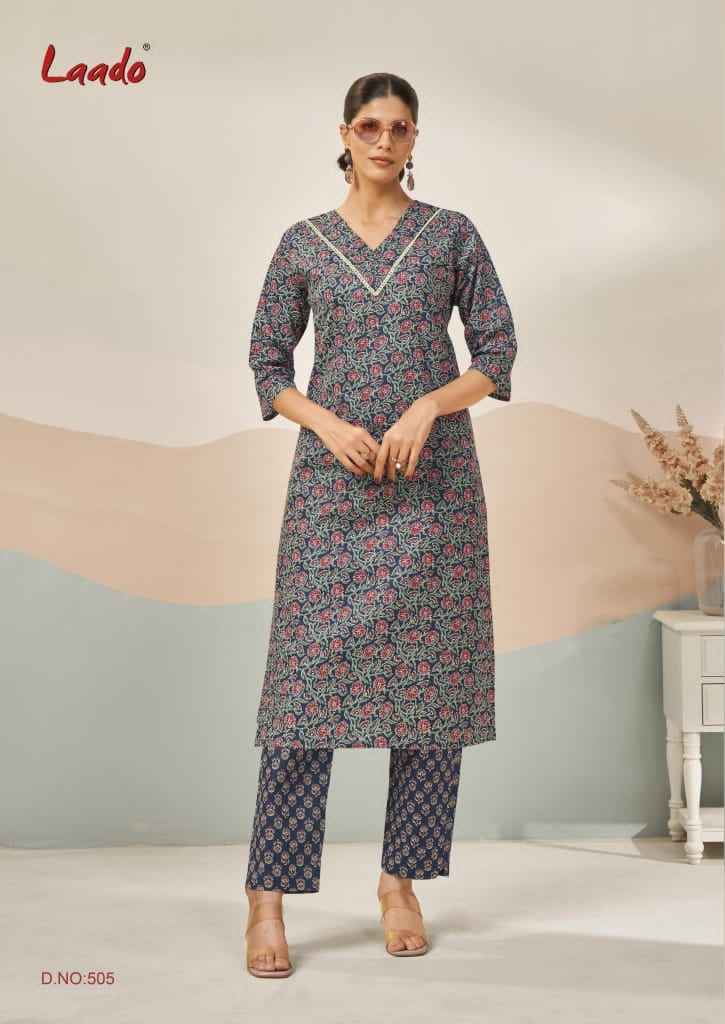 Laado Kavya Vol-5 Cotton Co Ord Set (8 pcs Catalogue)