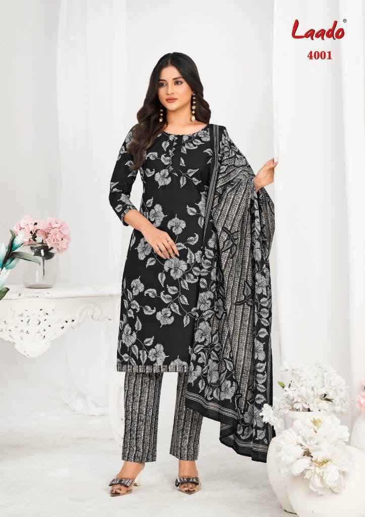 Laado Nargis Vol-4 Readymade Cotton Dress (10 pcs Catalogue)