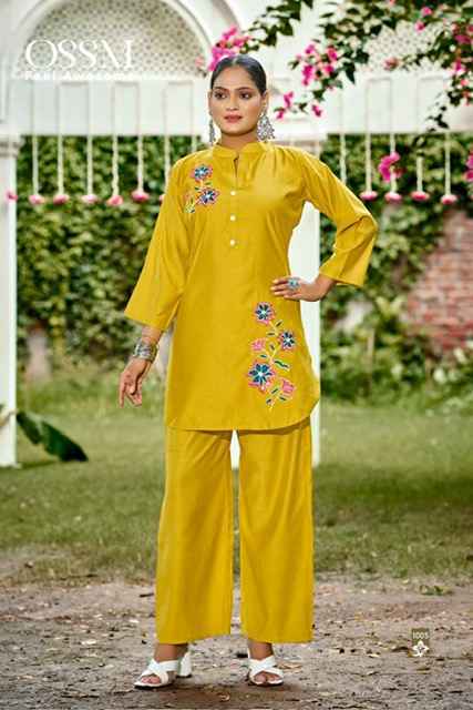 Ossm Glamour Vol 2 Berlin Silk Co ord Set 6 pcs Catalogue