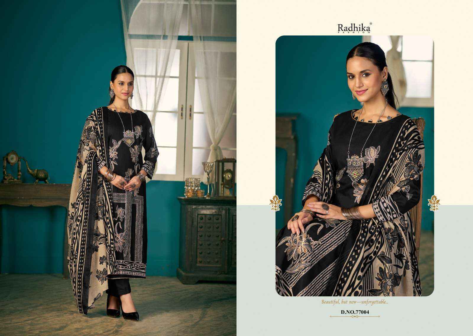 Radhika Fashion Azara Shivani Vol 2 Lawn Cotton Dress Material 4 pcs Catalogue