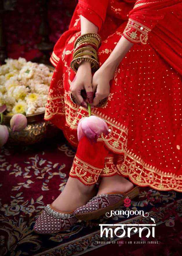 Rangoon Morni Readymade Jacquard Dress (4 pcs Catalogue)