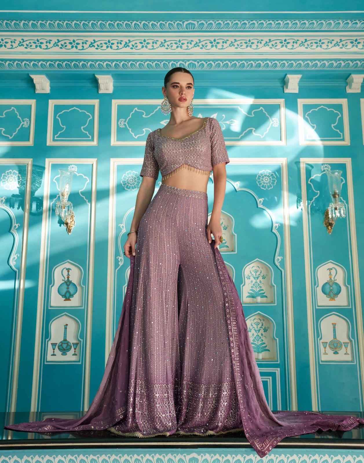 Laskara Sayuri Designer Laskara Readymade Georgette Dress partywear ladies ...