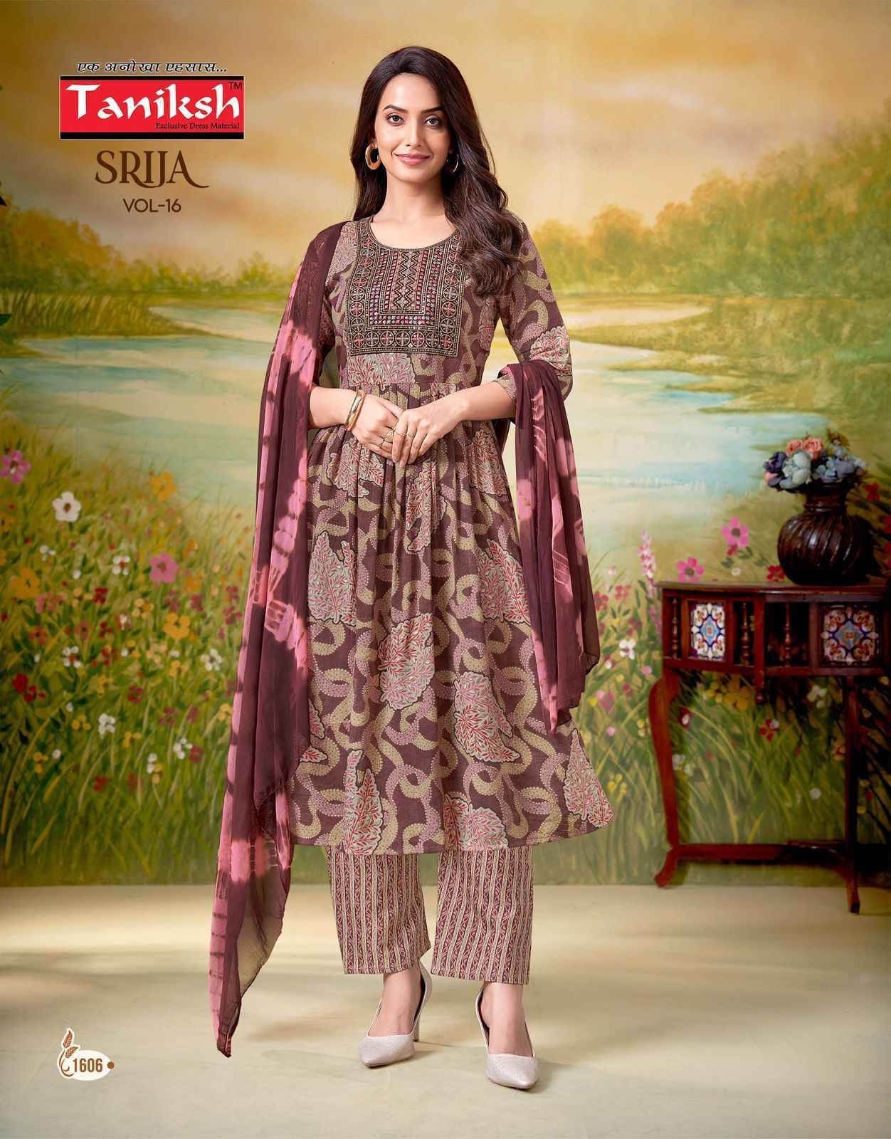 Taniksh Srija Vol-16 Capsule Readymade Suit (8 pcs Catalogue)