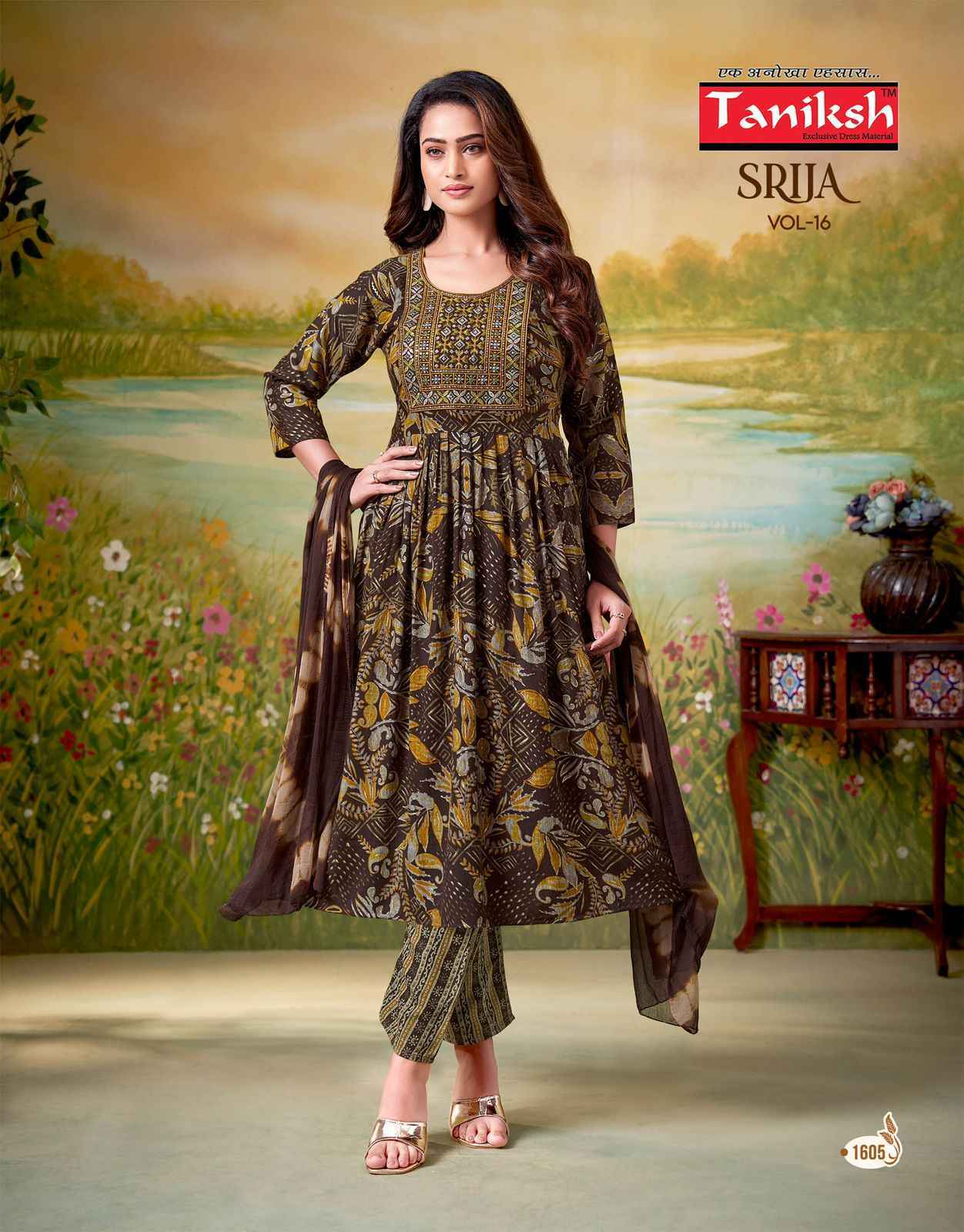 Taniksh Srija Vol-16 Capsule Readymade Suit (8 pcs Catalogue)