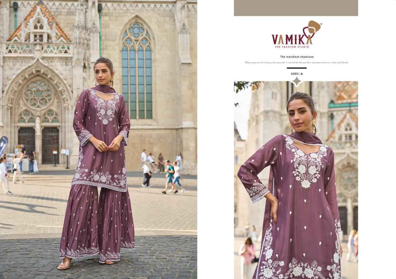 Vamika Anamika Vol 3 Readymade Chinone Dress 5 pcs Catalogue