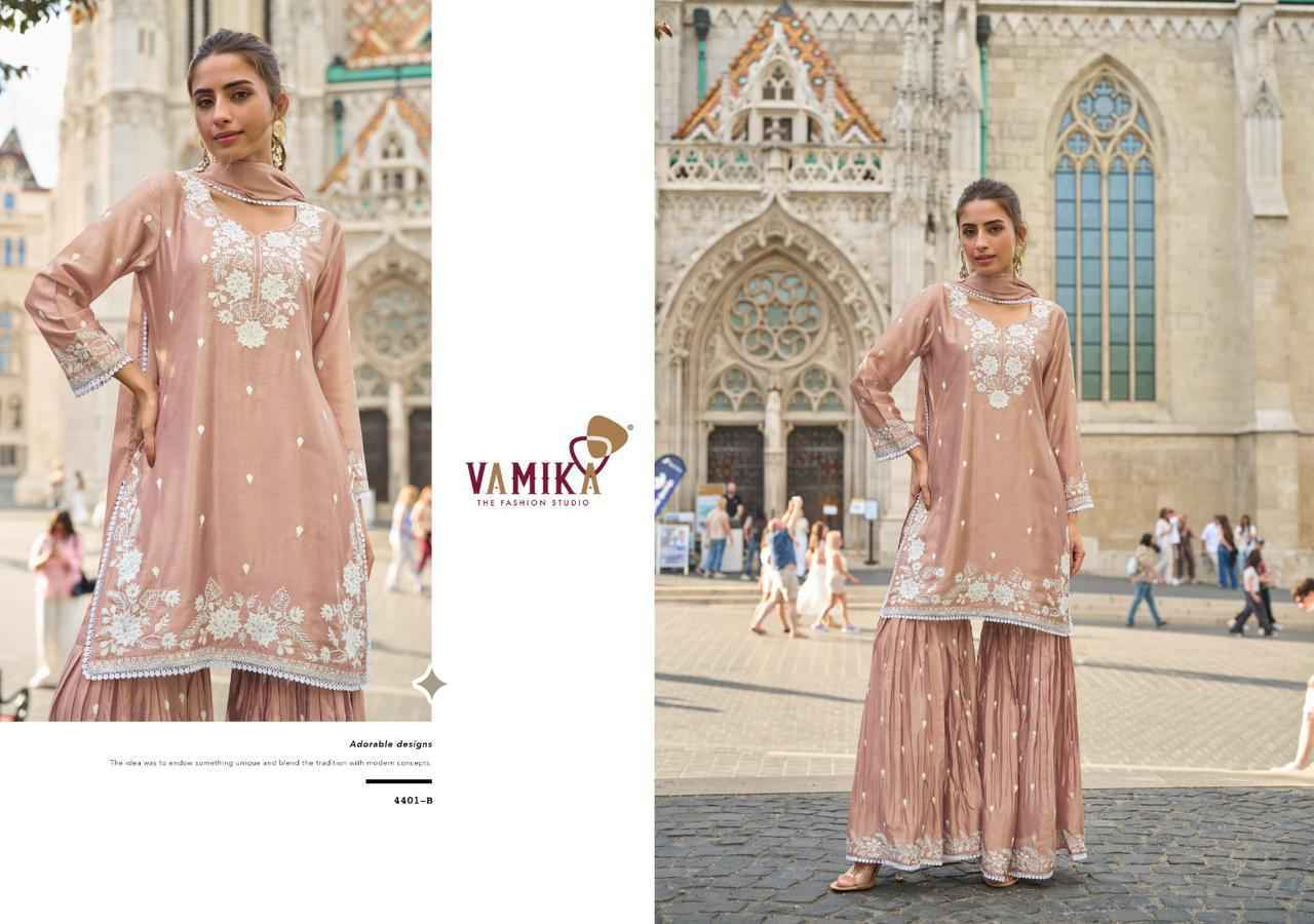 Vamika Anamika Vol 3 Readymade Chinone Dress 5 pcs Catalogue