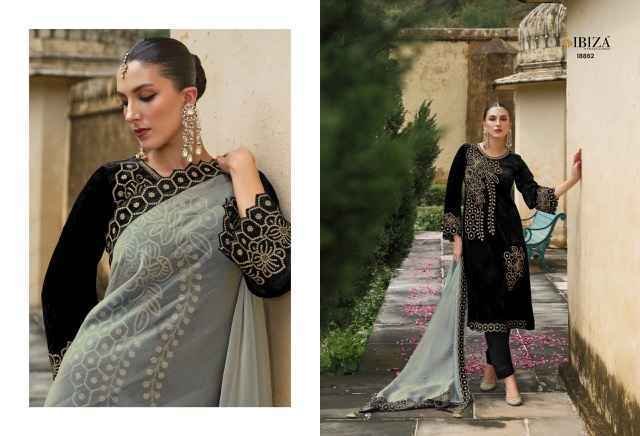 Ibiza Attar Velvet Dress Material (6 Pcs Catalogue)