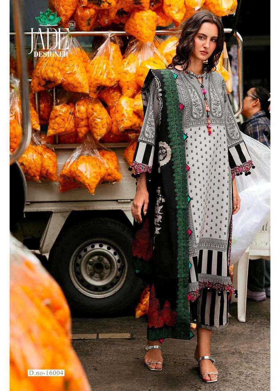 Jade Crimsons Vol-16 Cambric Cotton Dress Material (6 pc Cataloge)