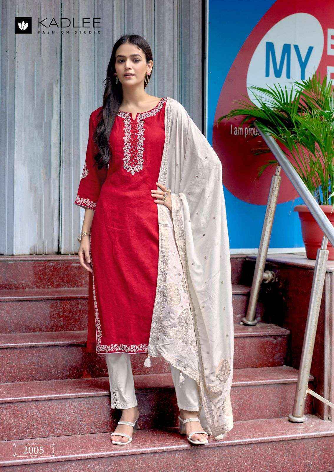 Kadlee Khanak Viscose Readymade Suit (6 pcs Catalogue)