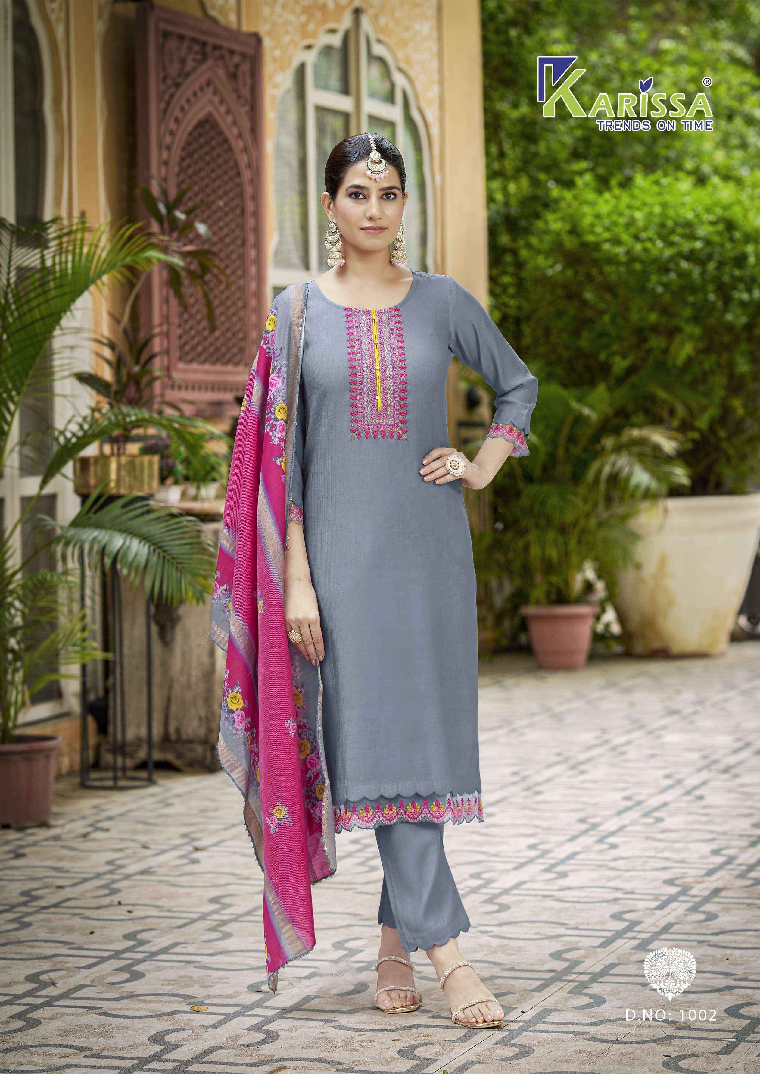 Karissa Swaraa Silk Readymade Suit (6 pcs Catalogue)