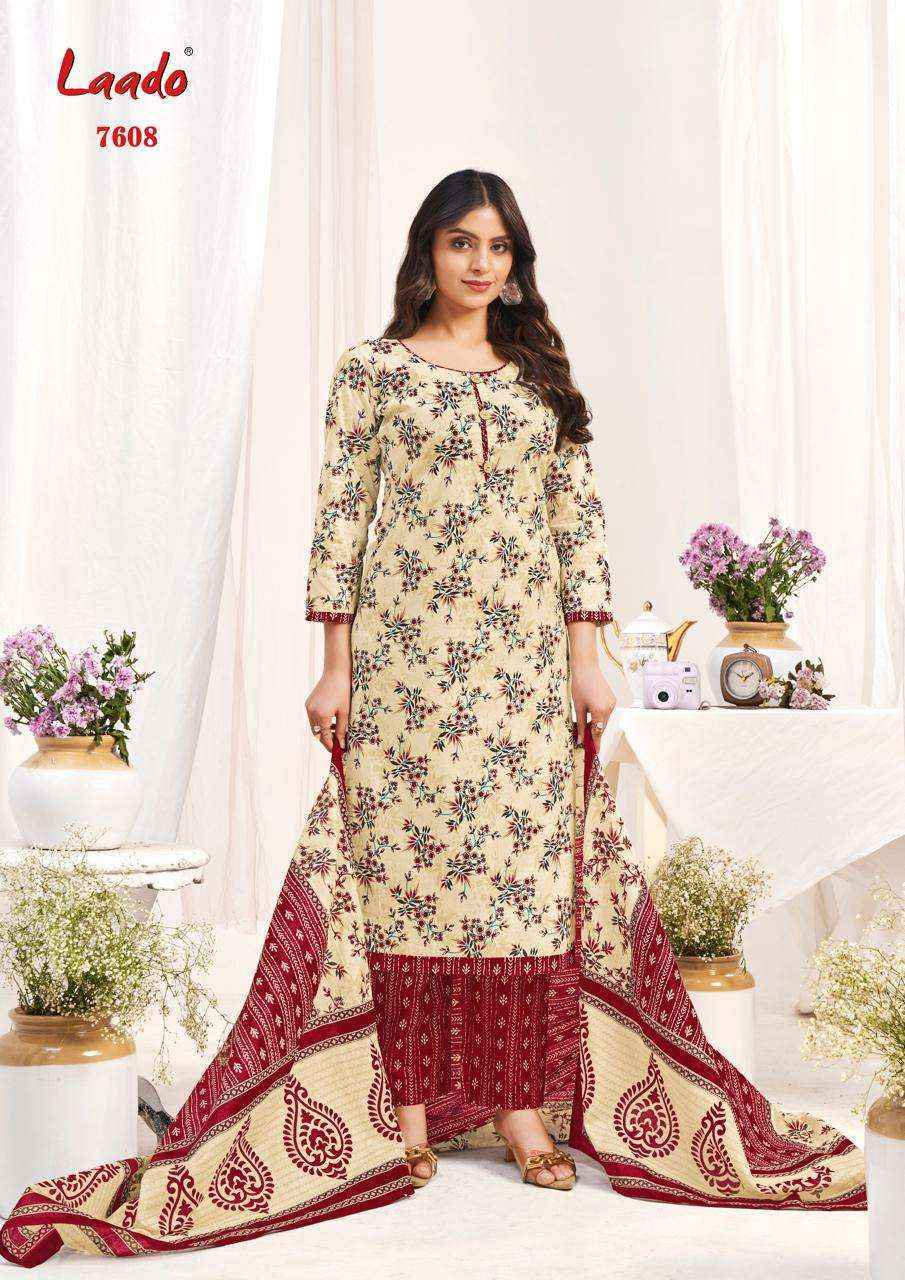 Laado Vol-76 Cotton Dress Material (10 Pc Catalog)