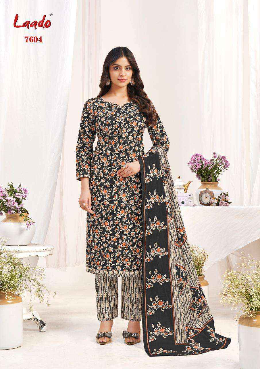 Laado Vol-76 Cotton Dress Material (10 Pc Catalog)