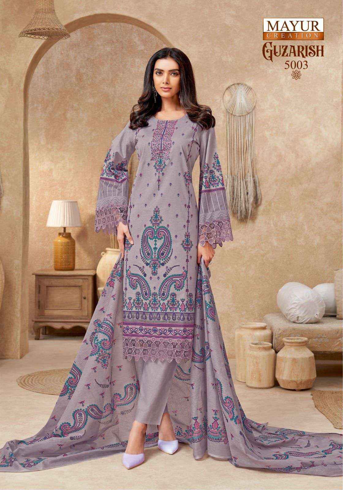 Mayur Creation Guzarish Vol-5 Cotton Dress Material (8 pcs Catalogue)