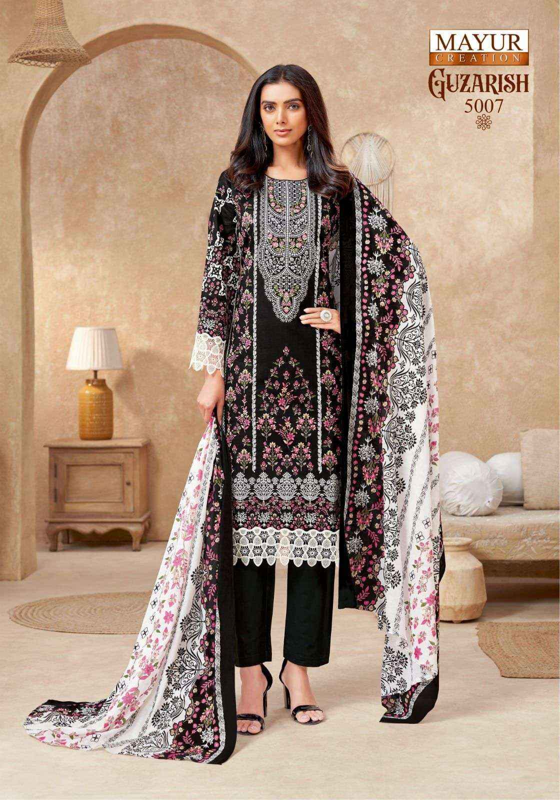Mayur Creation Guzarish Vol-5 Cotton Dress Material (8 pcs Catalogue)