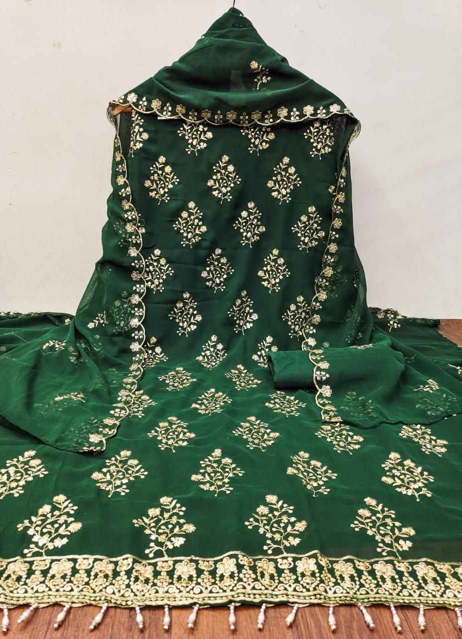 RN 104 Non Catalogue Georgette Dress Material (4 pcs Catalogue)