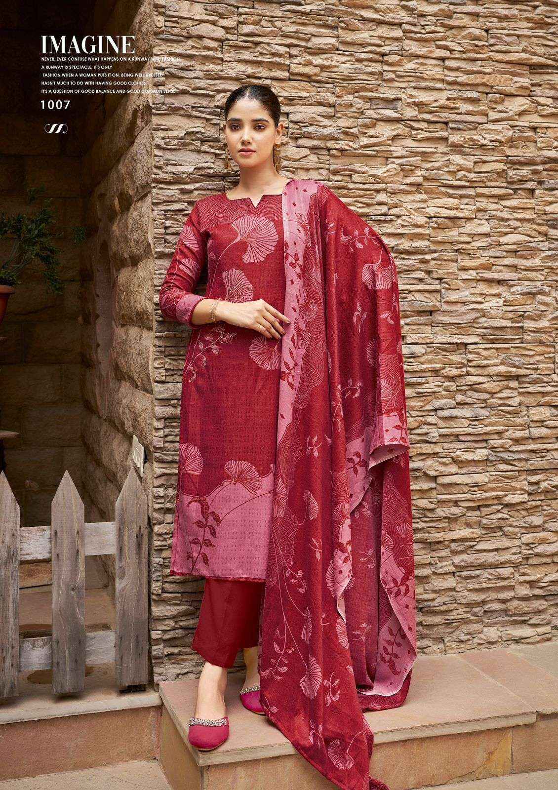 Roli Moli Safina Pashmina Dress Material (8 pcs Catalogue)