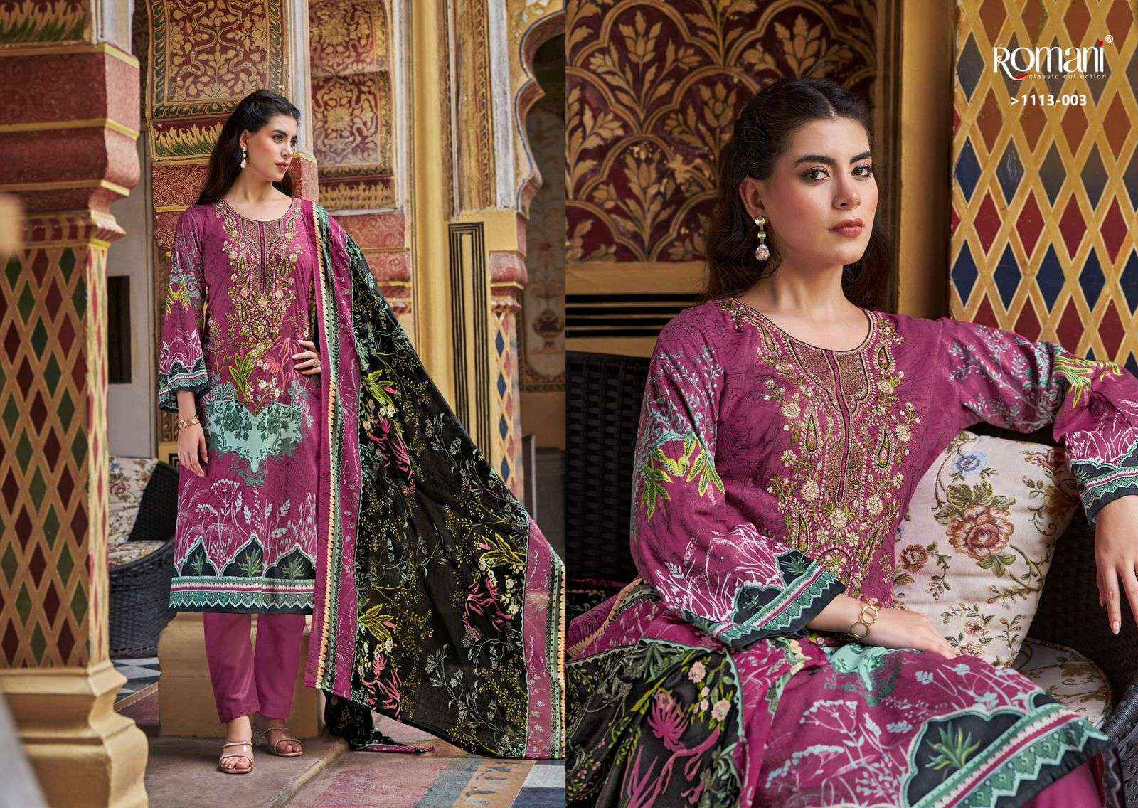 Romani Aarzu Vol-22 Cotton Dress Material (8 pcs Catalogue)