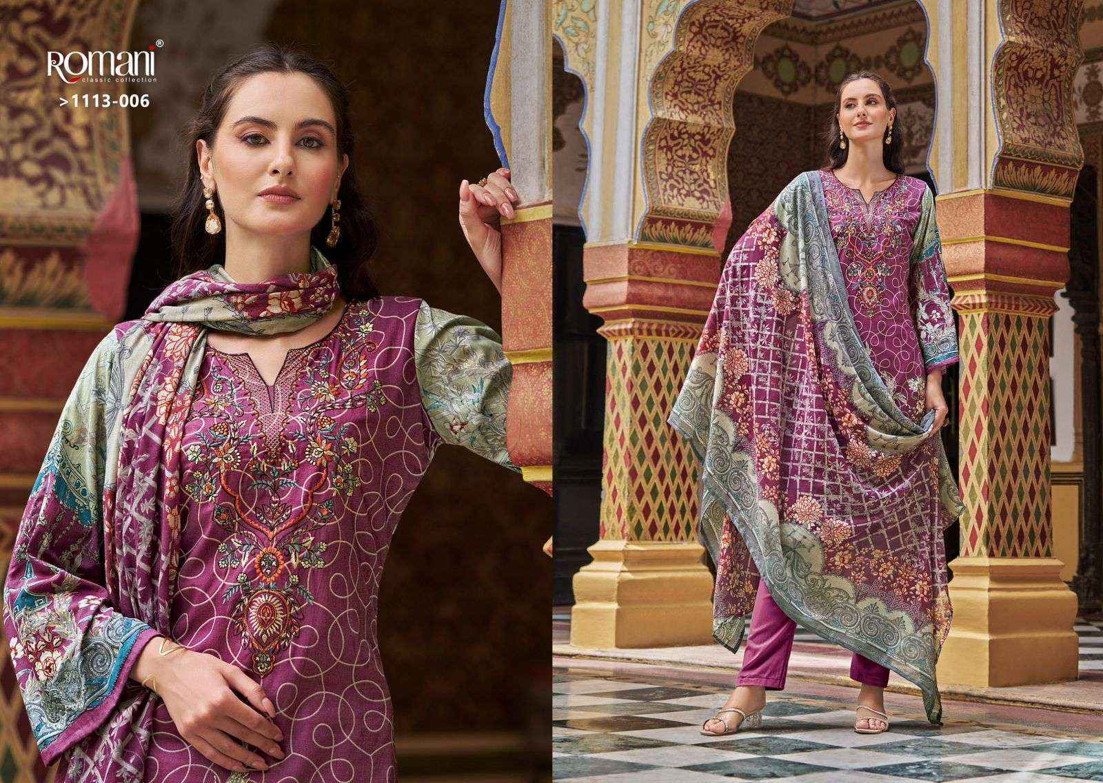 Romani Aarzu Vol-22 Cotton Dress Material (8 pcs Catalogue)