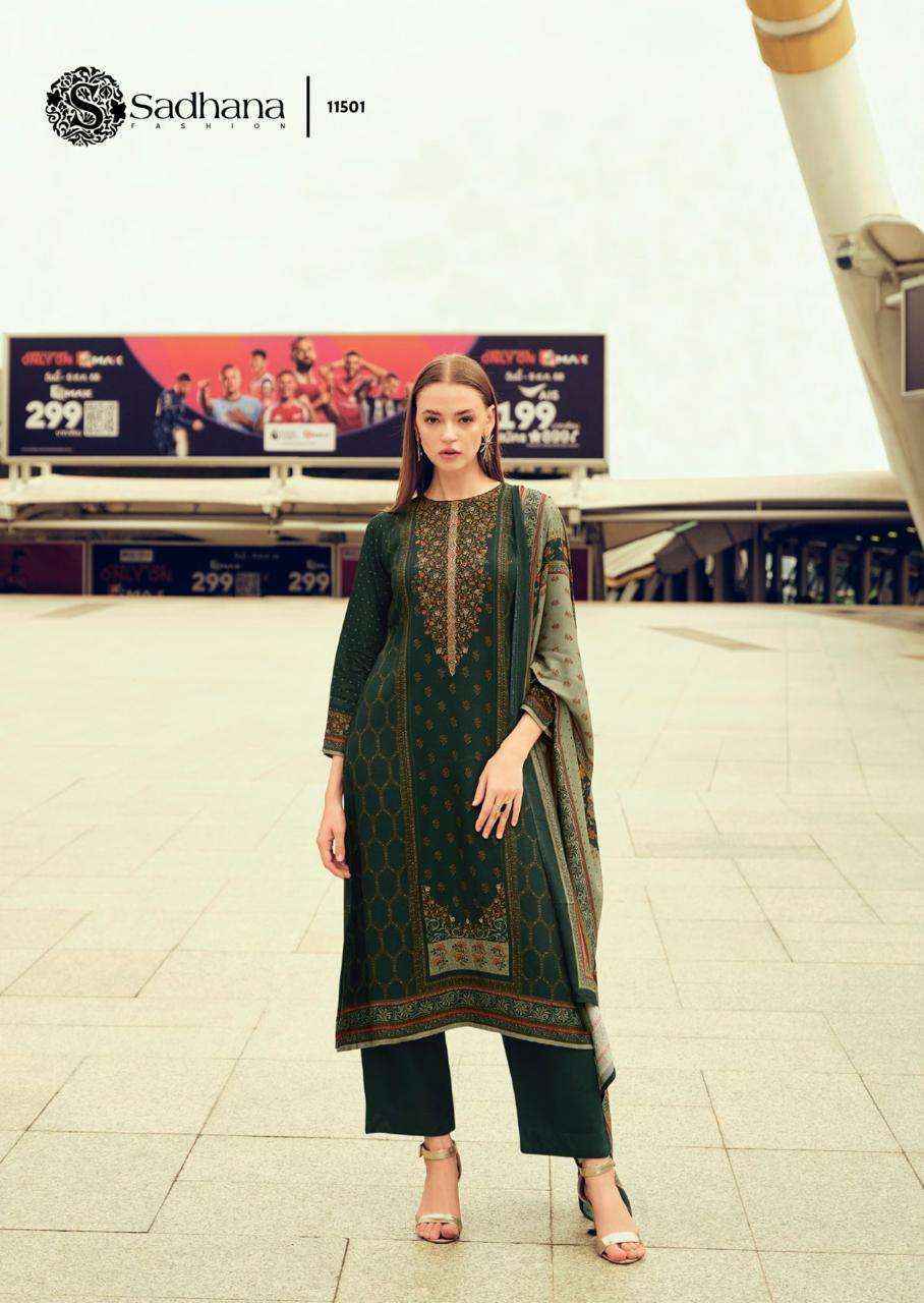 Sadhna Fashion Nana Viscose Pashmina Dress Material (6 pcs Catalogue)