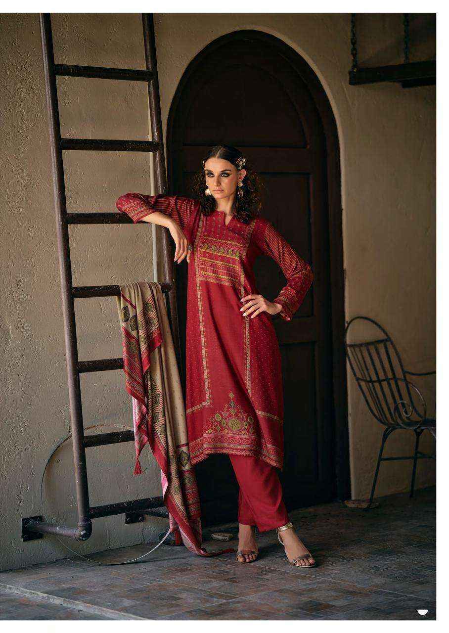 Sadhna Fashion Serene Viscose Pashmina Dress Material (6 pcs Catalogue)