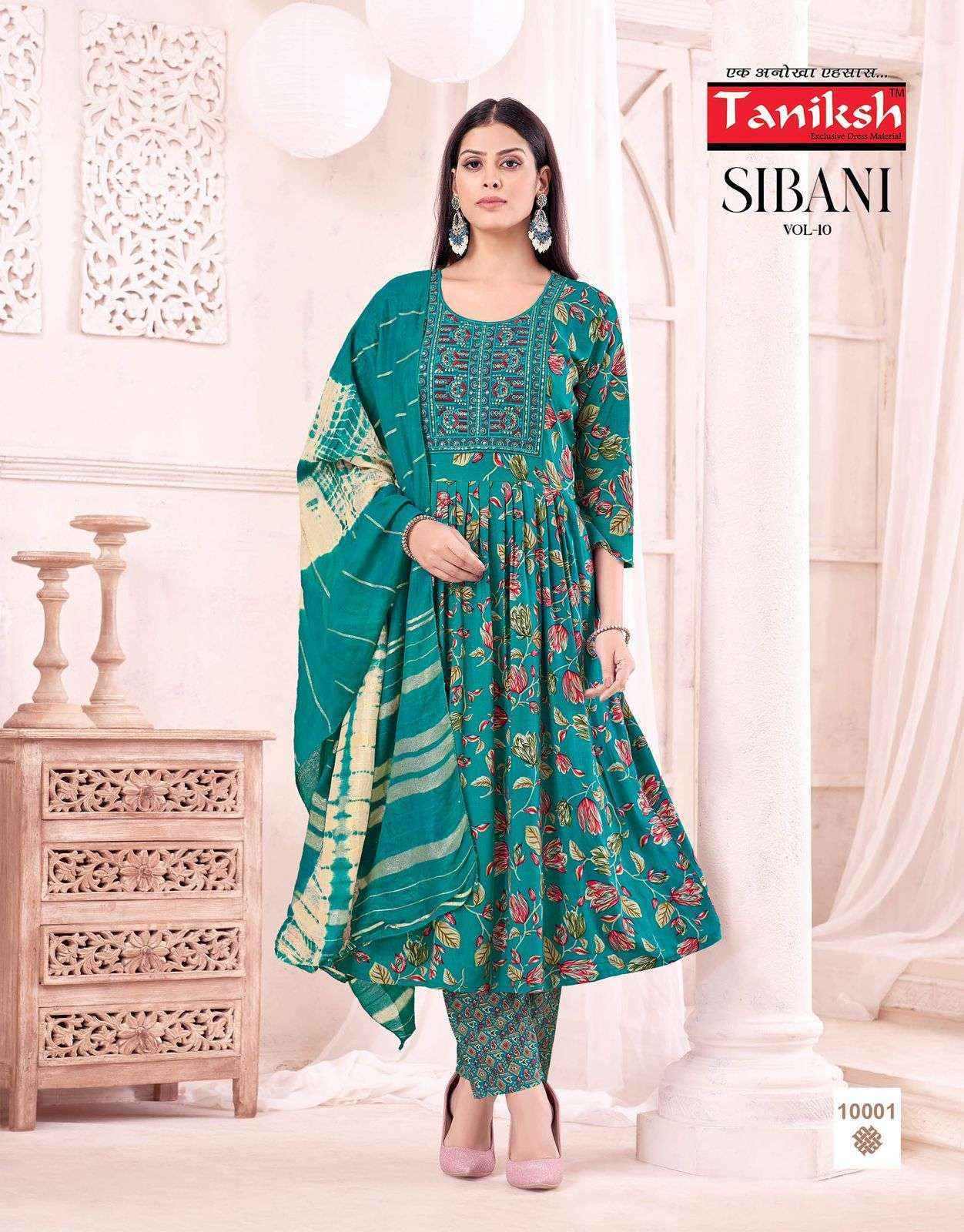 Taniksh Sibani Vol-10 Rayon Readymade Suit (8 pcs Catalogue)