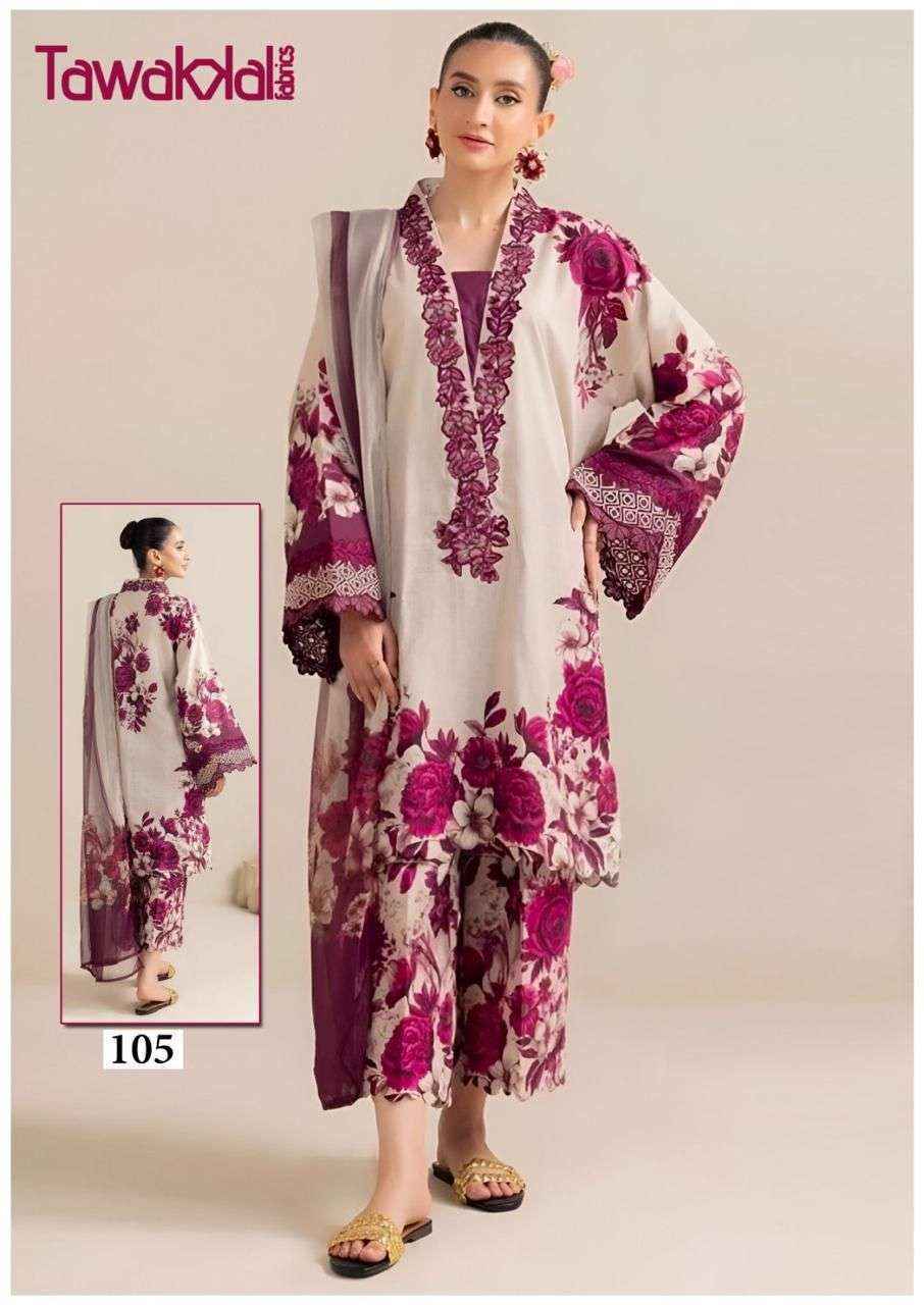 Tawakkal Saba Readymade Cotton Dress (10 pcs Catalogue)