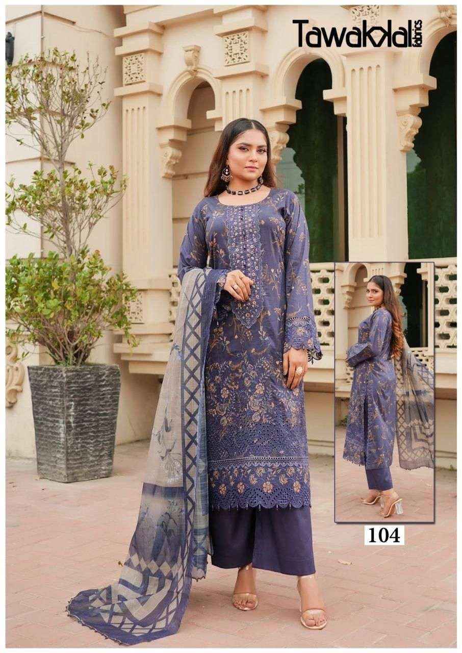 Tawakkal Saba Readymade Cotton Dress (10 pcs Catalogue)