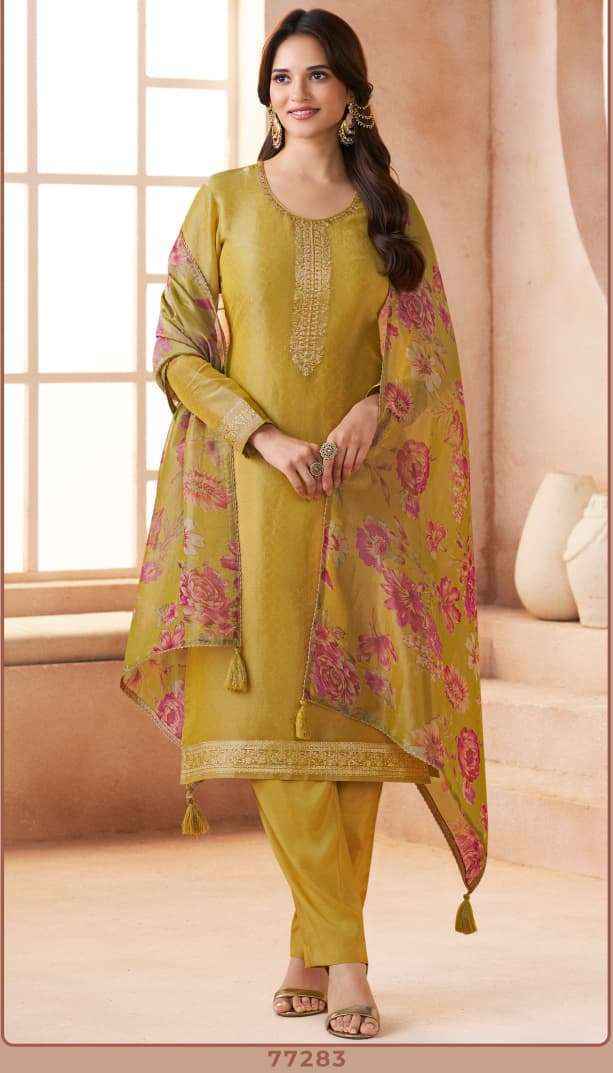 kanchipuram silk dress material avc kanchipuram Silk vol-2 Wholesale Silk dress material