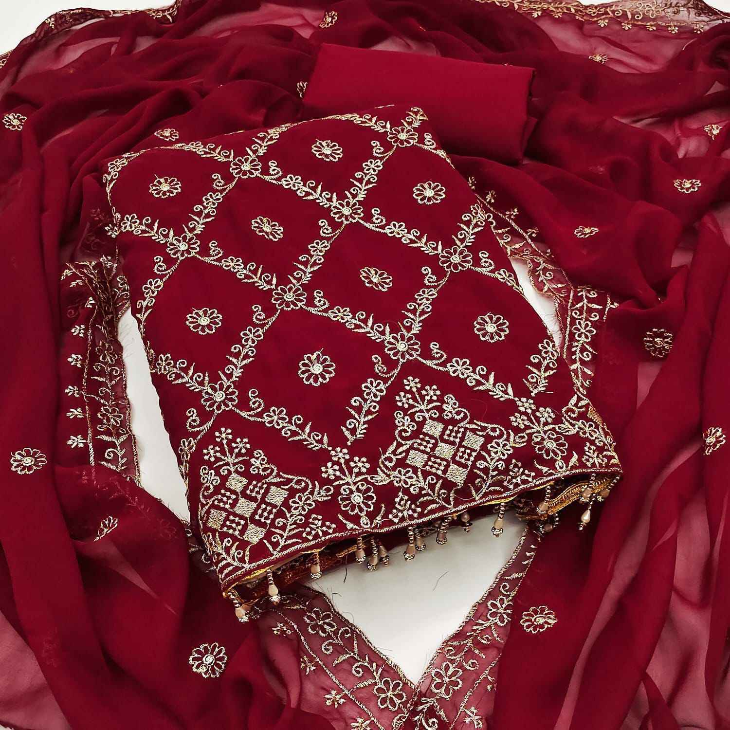 WMM Georgette Vol-1 Non Catalogue Dress Material (7 pcs Catalogue)