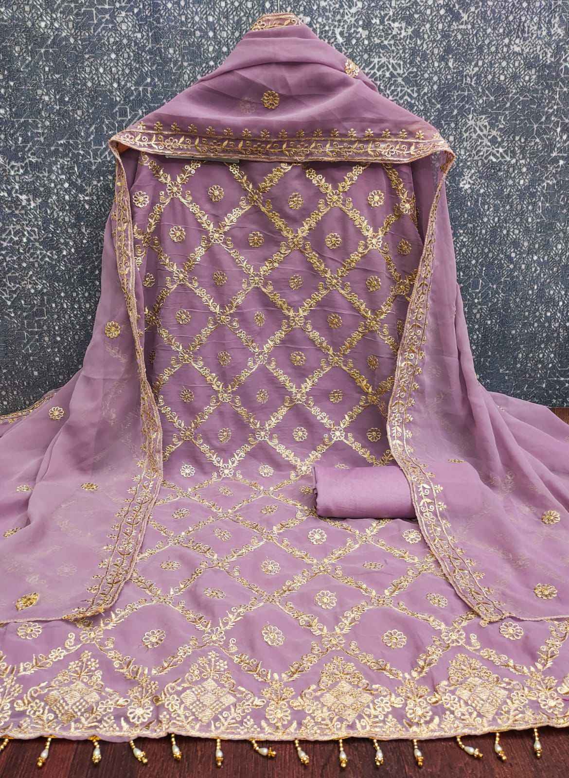 WMM Georgette Vol-1 Non Catalogue Dress Material (7 pcs Catalogue)