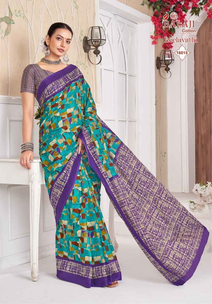 Balaji Leelavati Vol-16 Cotton Saree (20 pcs Catalogue)