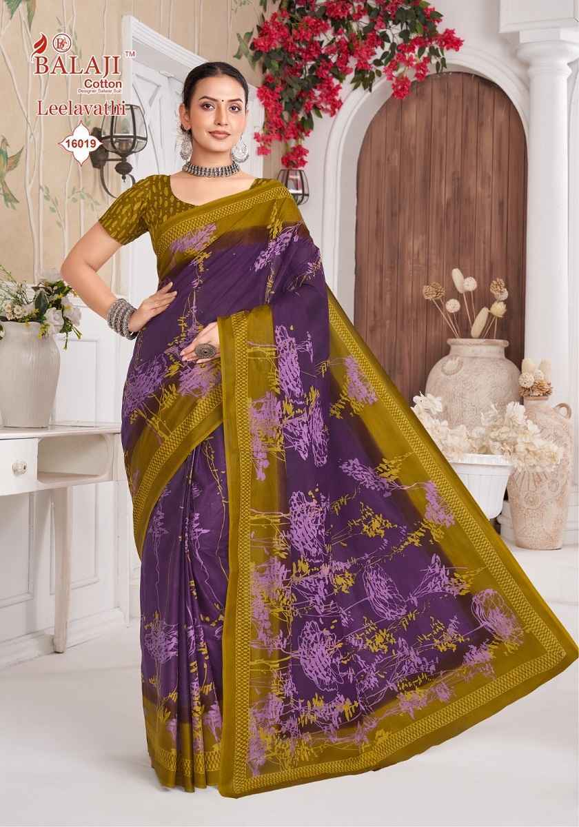 Balaji Leelavati Vol-16 Cotton Saree (20 pcs Catalogue)