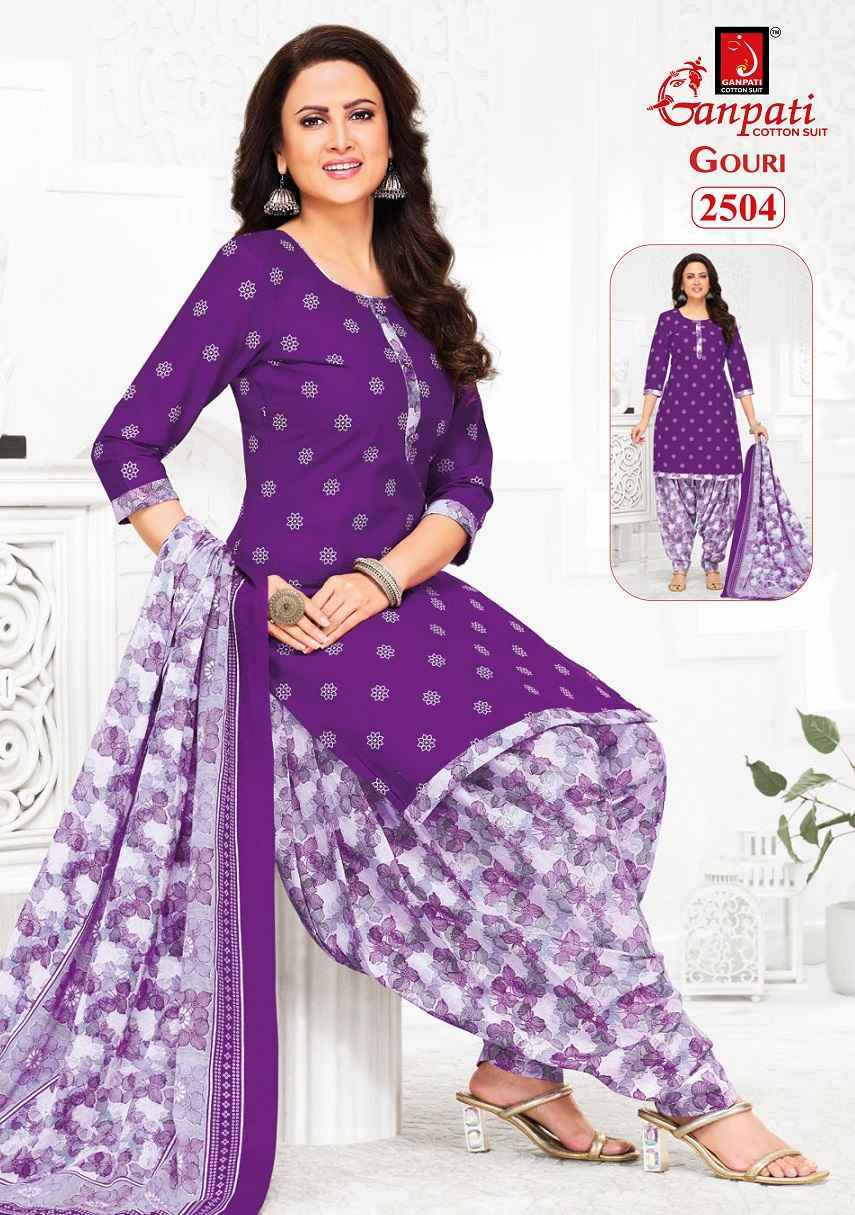 Ganpati Gouri Vol-11 Heavy Cotton Dress Material (15 pcs Catalogue)