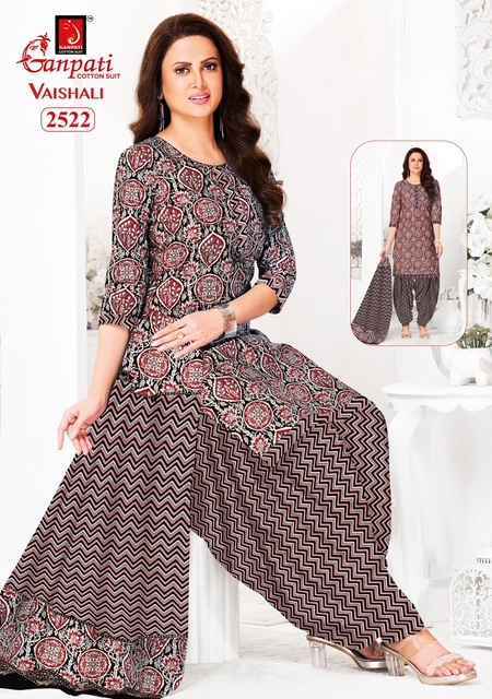 Ganpati Vaishali Vol-11 Cotton Dress Material (15 pcs Catalogue)