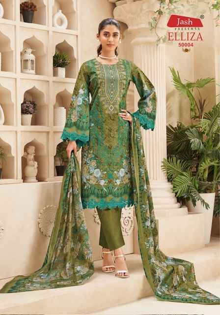 Jash Elliza Vol 50 Cotton Dress Material 10 pcs Catalogue